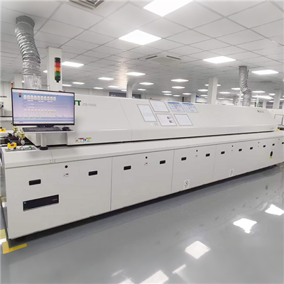 Dual-rail reflow soldering